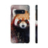 Red Panda in Watercolor - Impact Resistant Phone Case Samsung Galaxy S10E Glossy